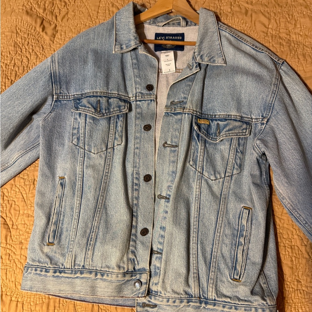 Levi's Blue Denim Jacket for Men